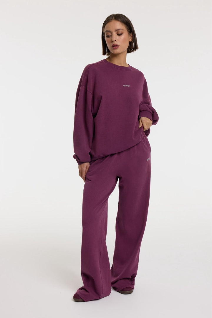 Femme sweater - plum