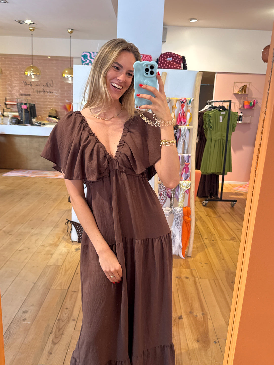 Dress Joy- brown