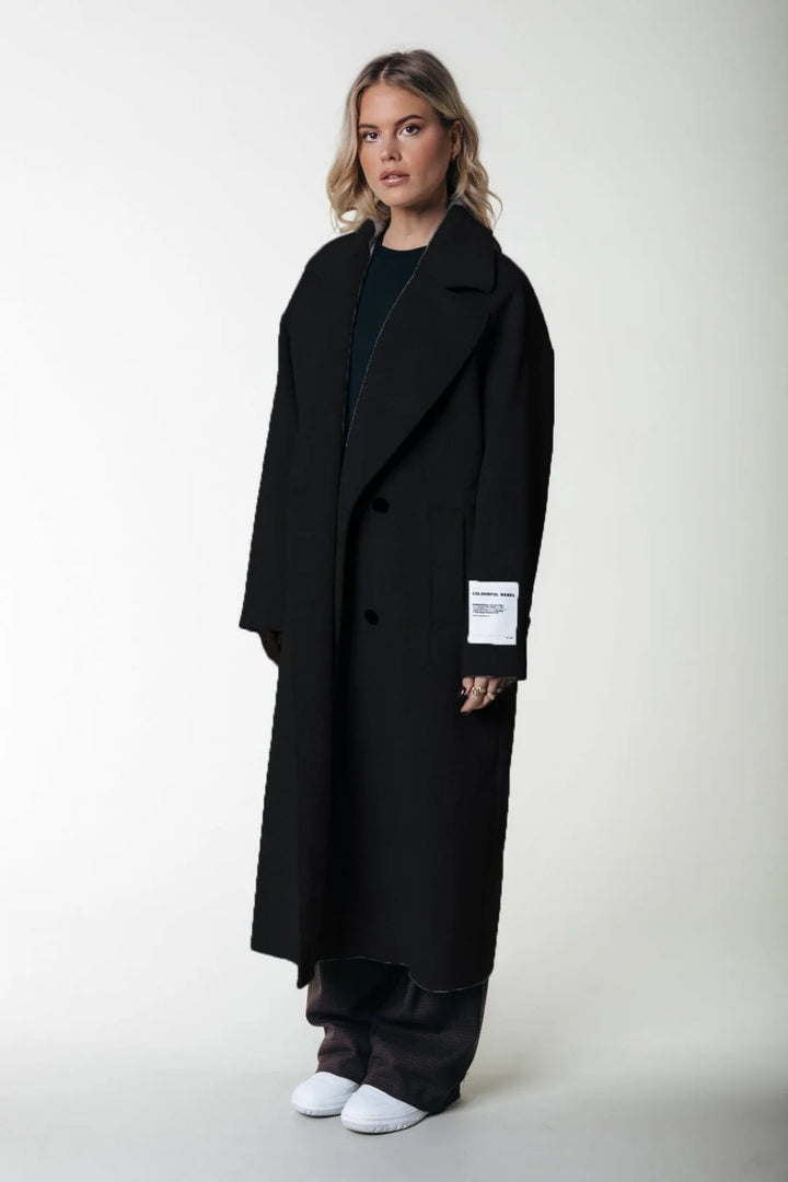 Zania coat black