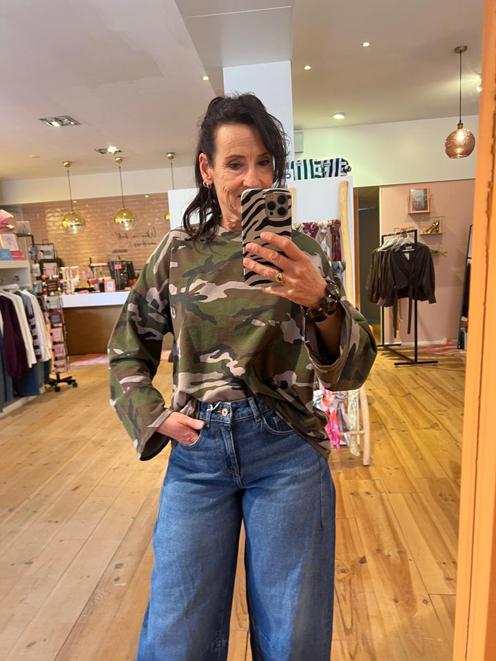 Army print longsleeve