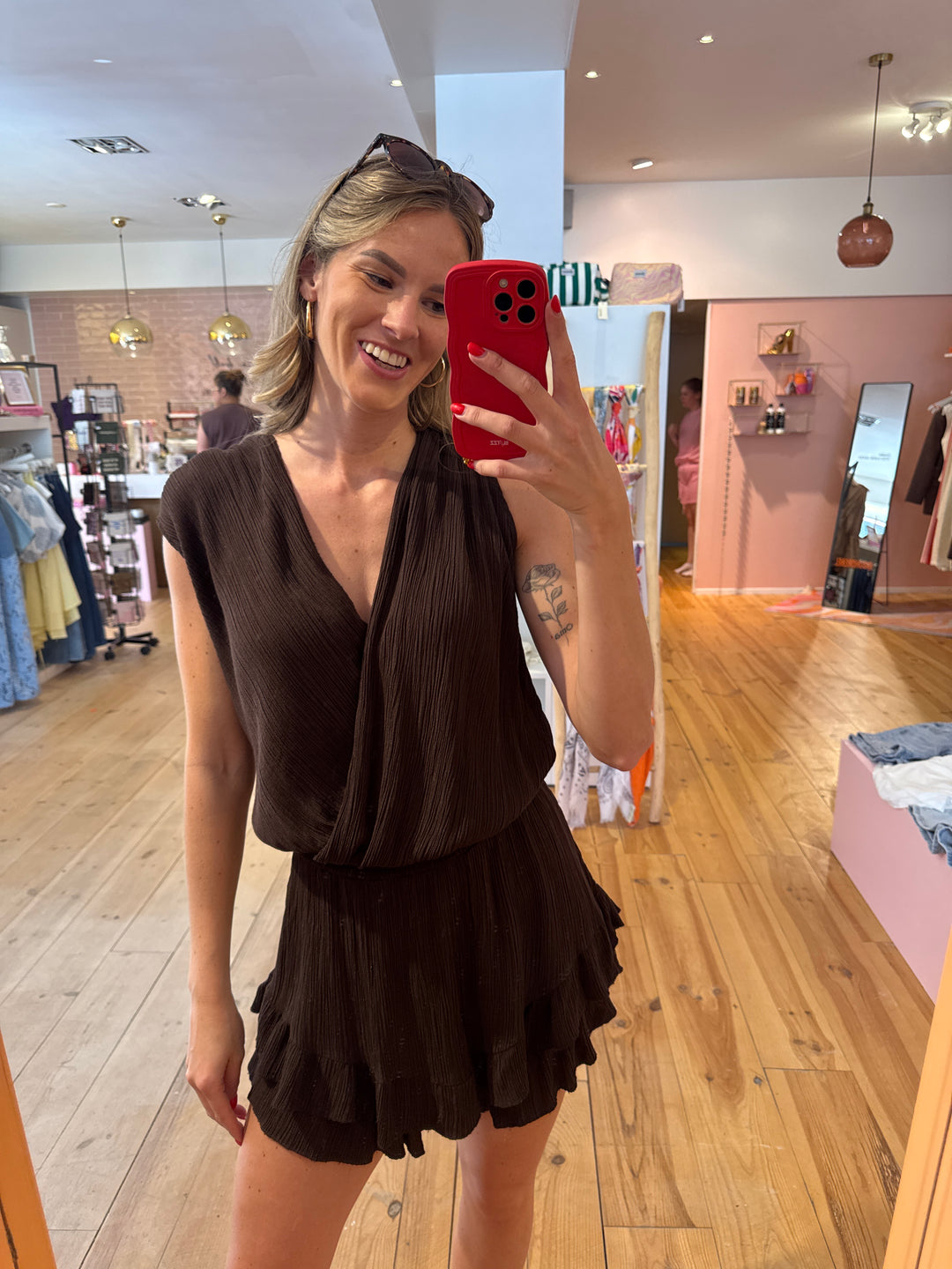 Playsuit Linda - bruin