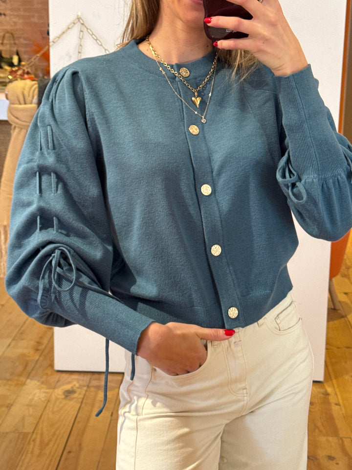 Vayda cardigan - blue