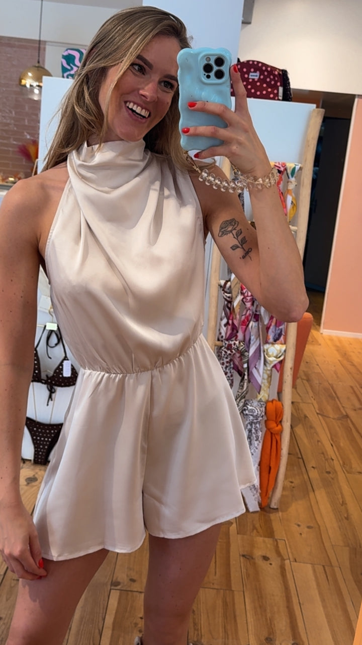 Playsuit Viënna - beige