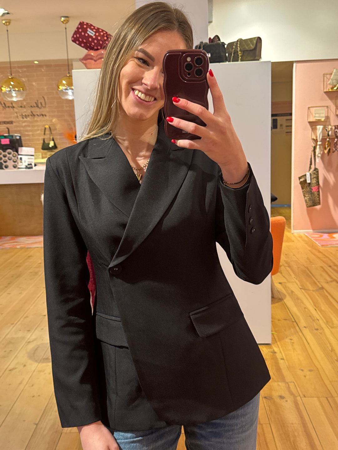 Blazer Rikki zwart