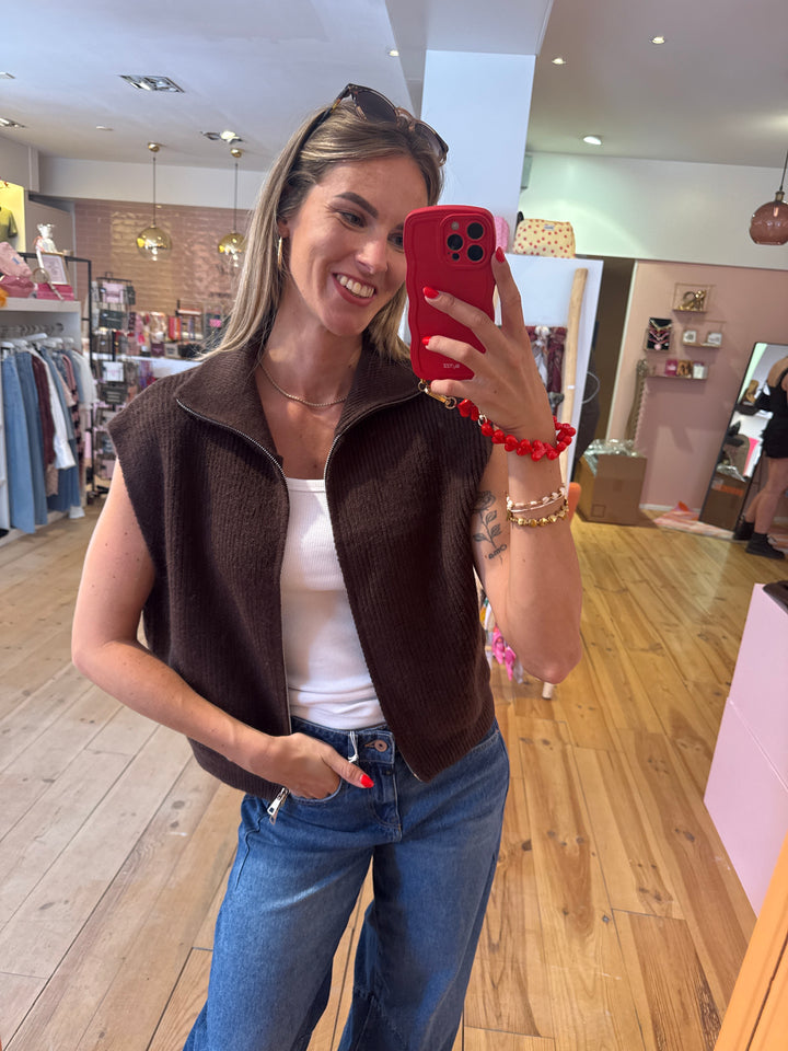 Zip top - bruin