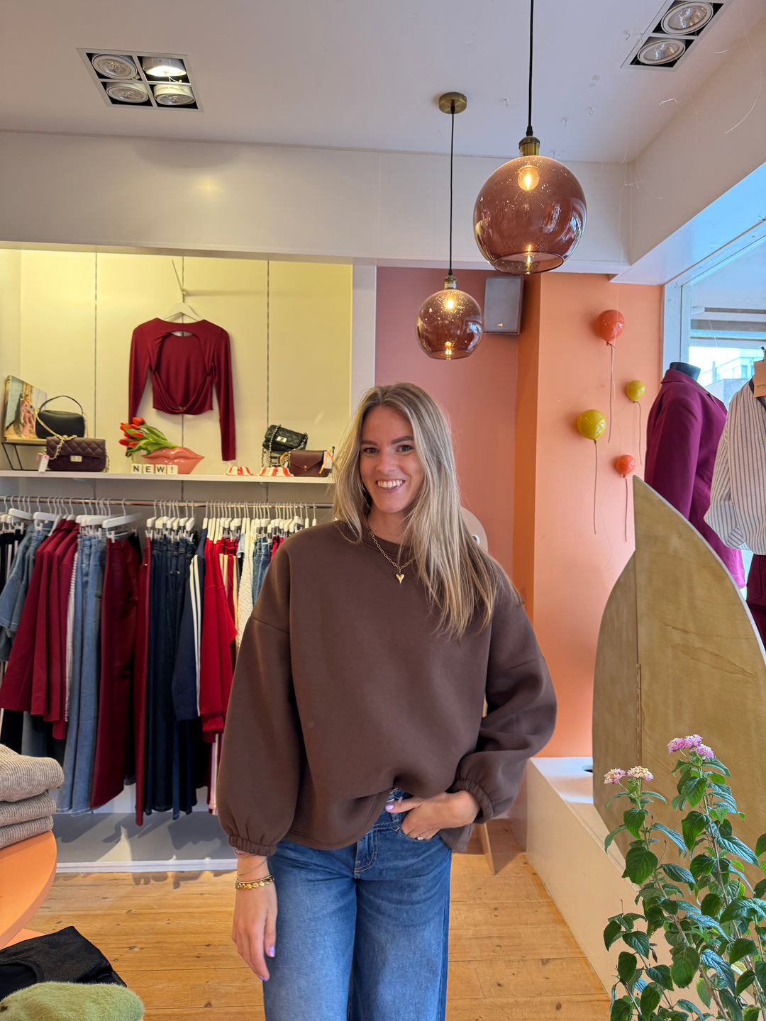 Salut sweater - brown