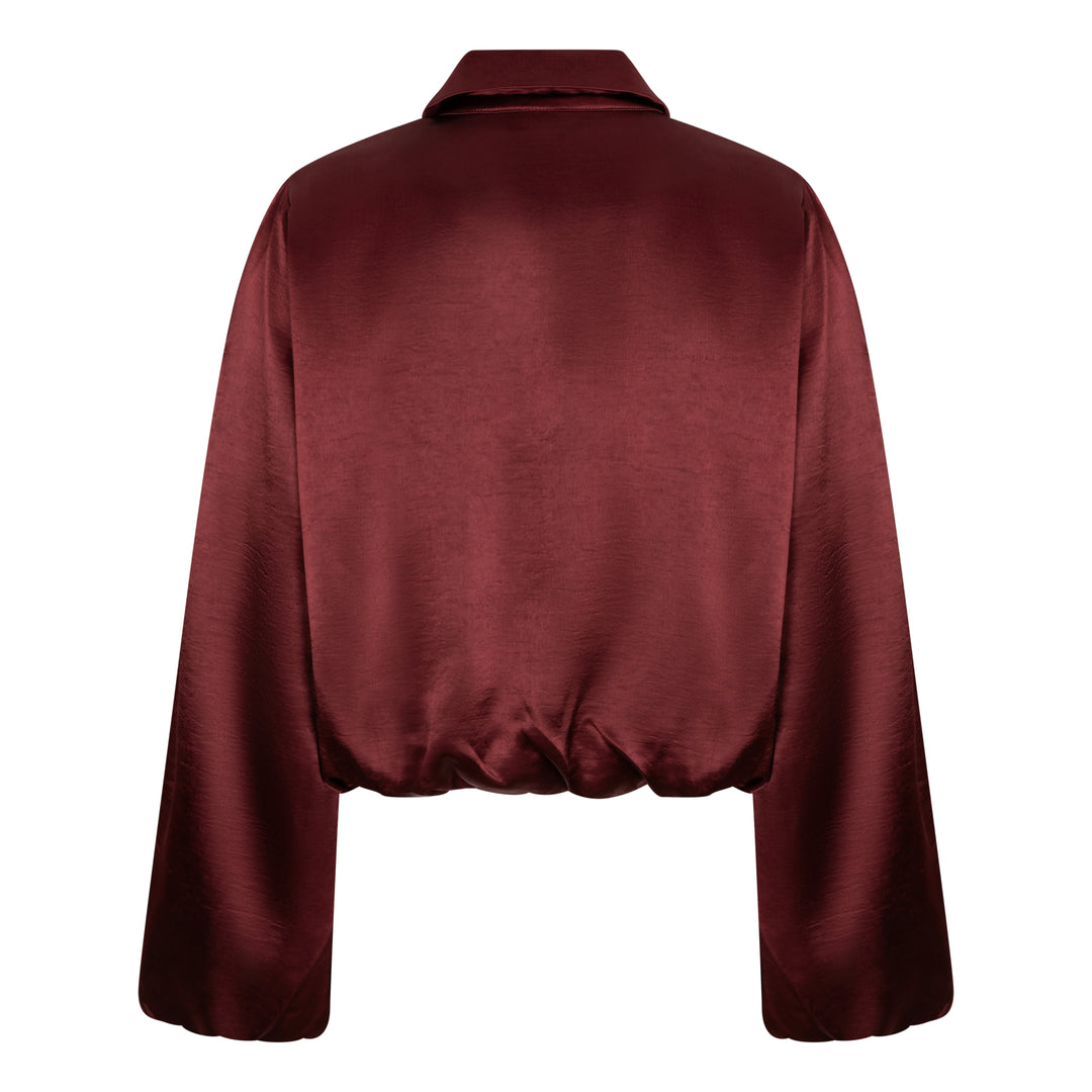 Jacket Kairi - satin bomber