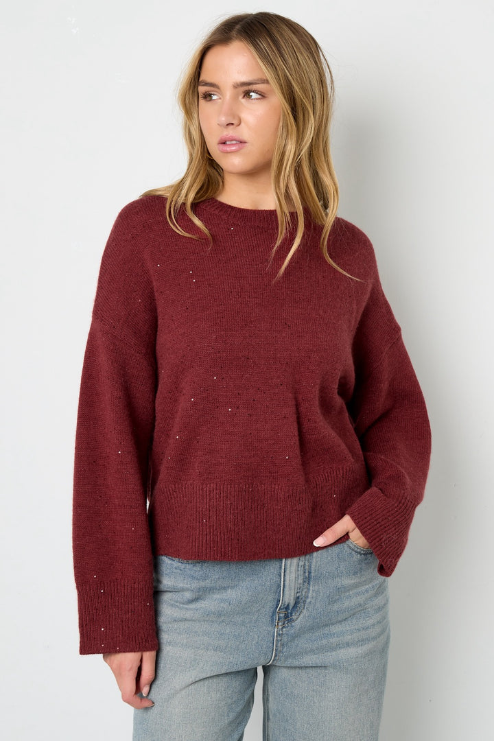 Gimme sweater - bordeaux