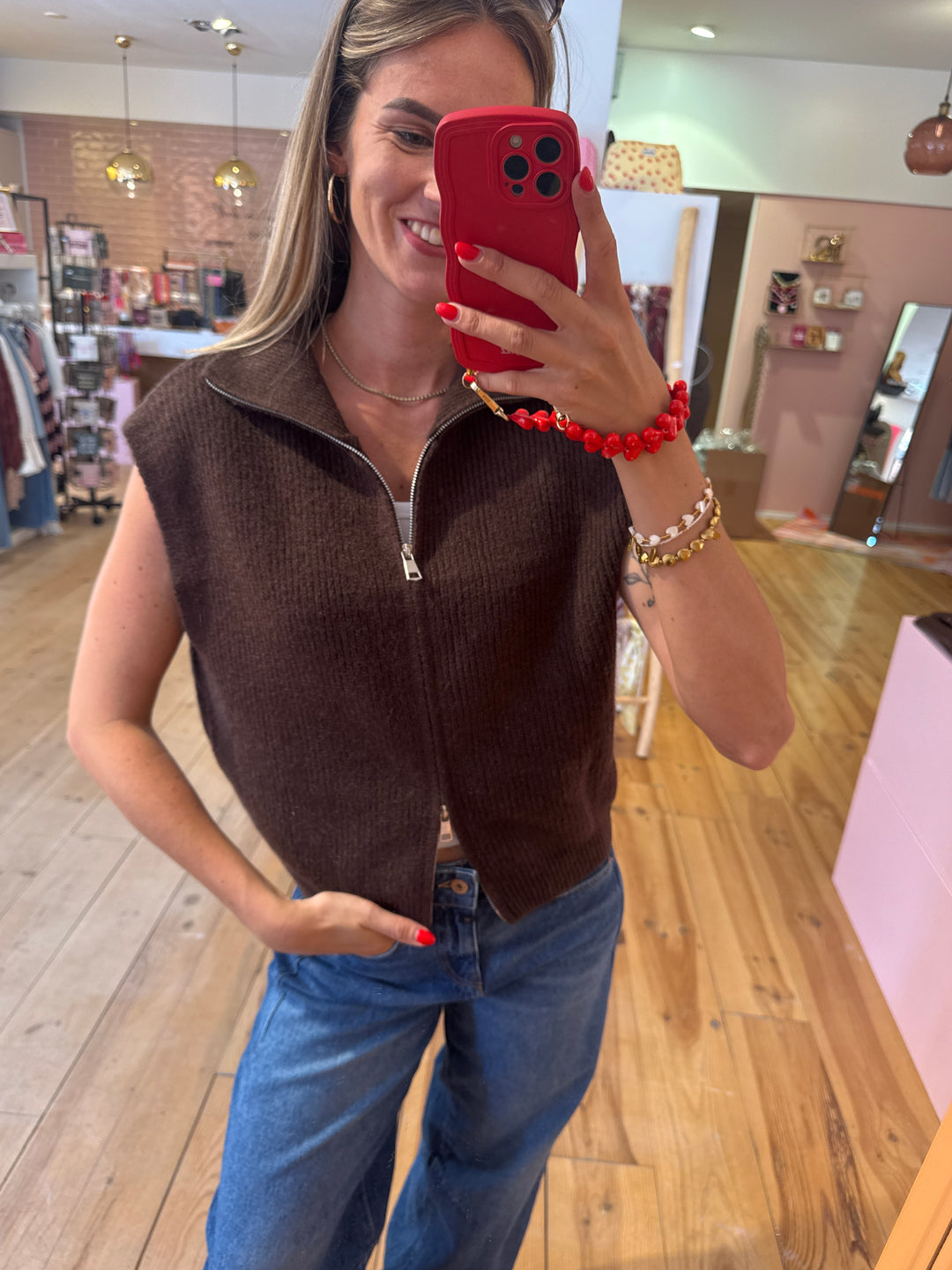Zip top - bruin