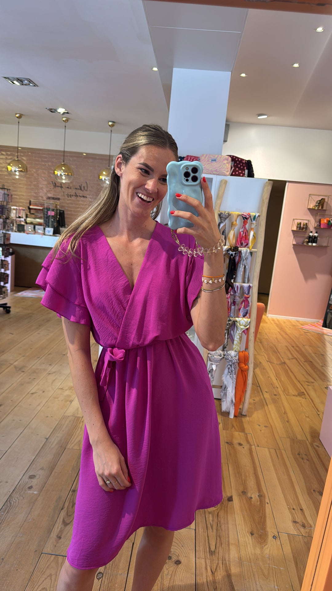 Dress Steph - magenta