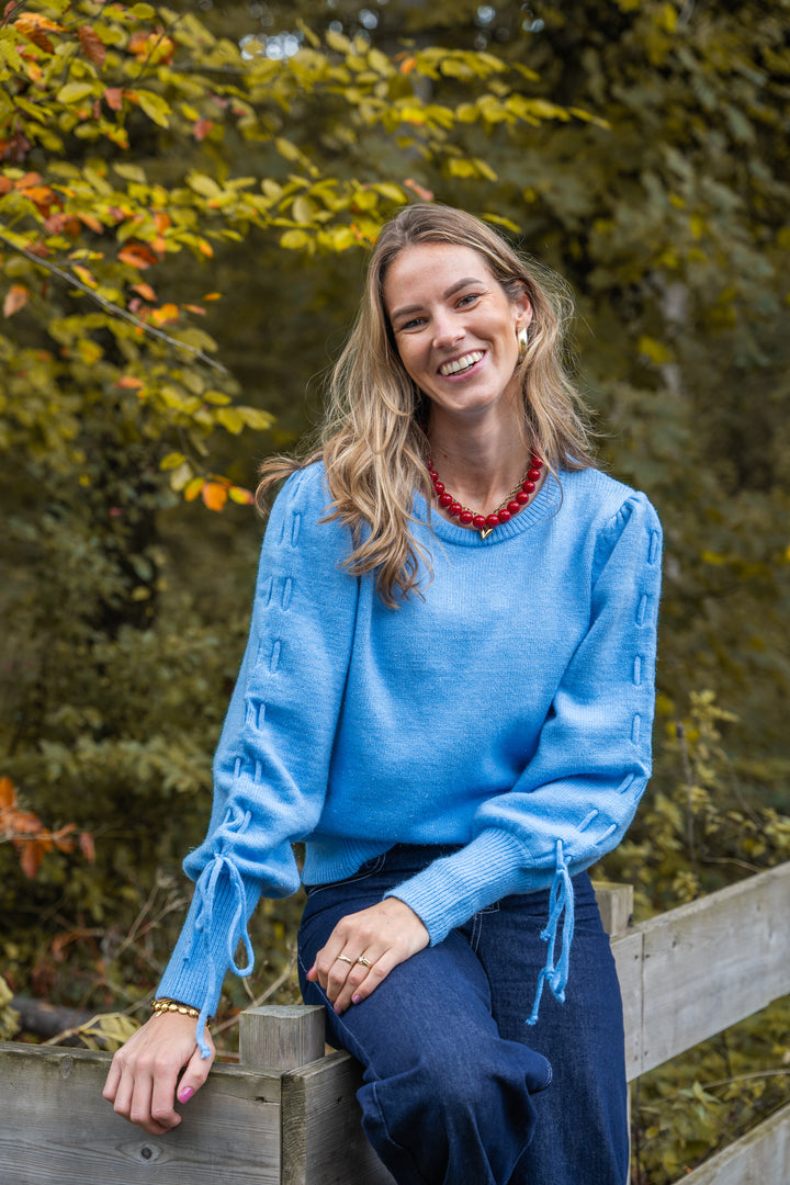 Scottie knit - blue