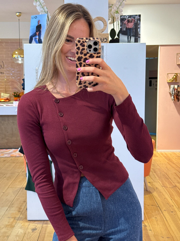 Top Ivy - Burgundy