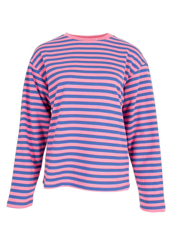 Jenny longsleeve - blue/pink