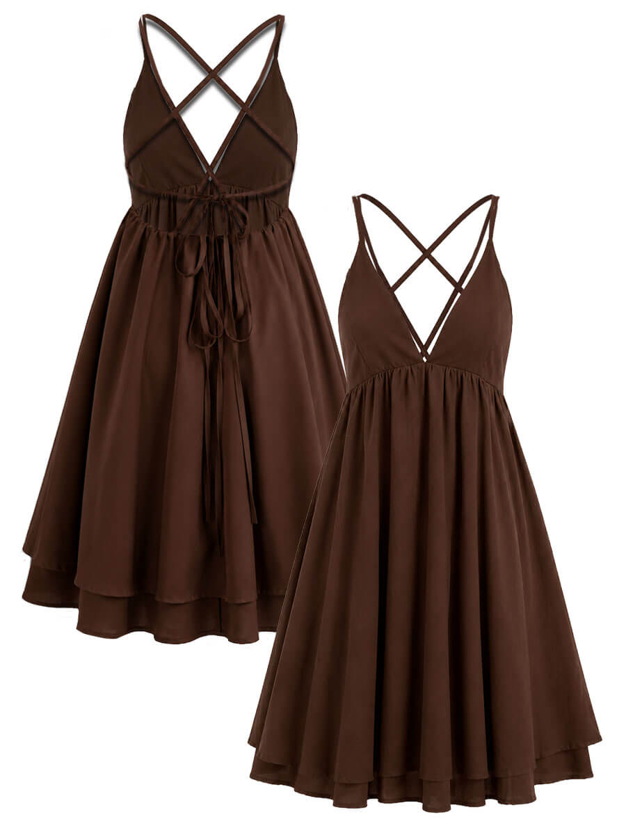 Dress Hester - brown