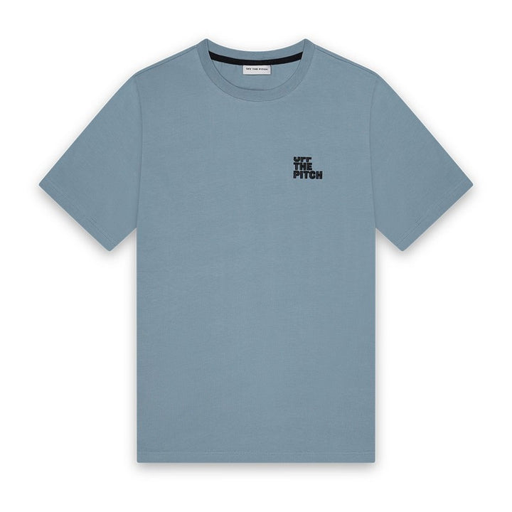 Full stop tee - greyblue