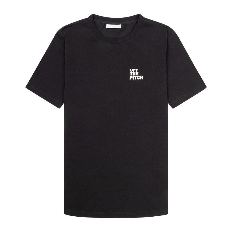 Triple slim fit tee - black