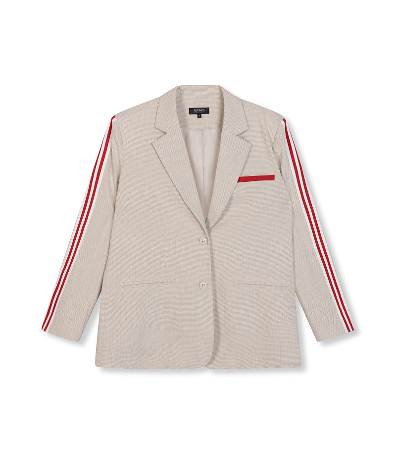 Bodi blazer red stripe